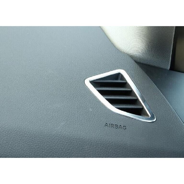 Matte Silver Side Outlet Vent Cover For BMW 2 Series Touring 15-19 Car Dashboard