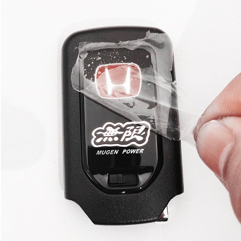 LUP1 1ocs Car Key Fob Pocket Cover Case For Honda Fit Jazz Civic CR-V HR-V Accord Jade Crider Odyssey Remote Protector Accessories
