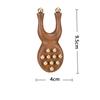 Antistatic Brass Bead Comb Handheld Handheld Comb New Wooden Nose Scraping therapy  Acupoint Therap