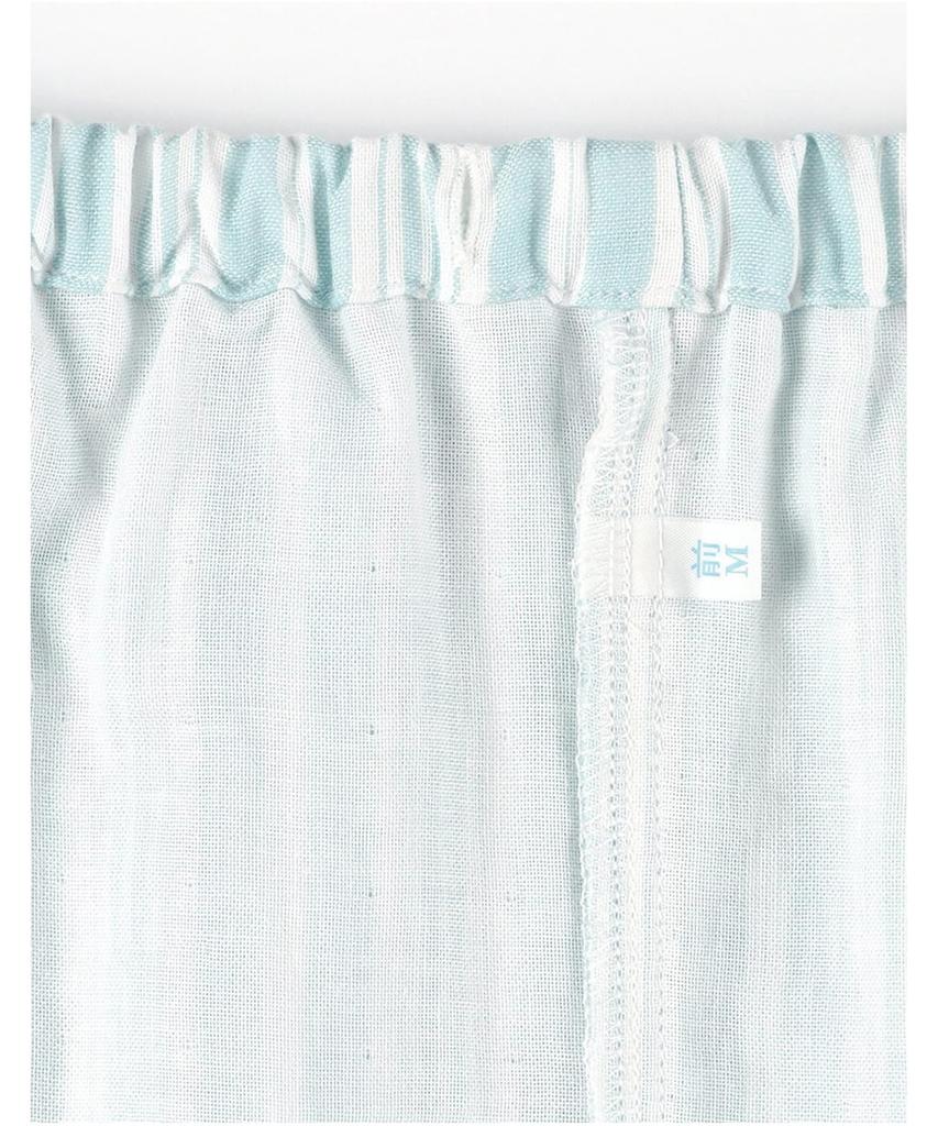 EP8070 Long Sleeve Pajamas with Cotton Double Gauze Wing/Wacoal Women's Pants, 100% (Body),