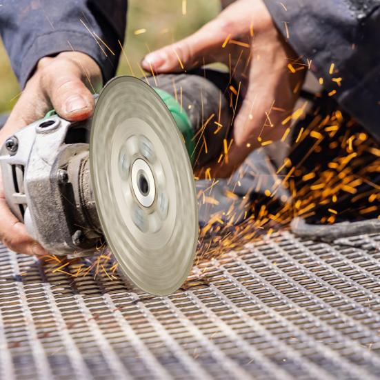 Diamond Grinding Disc M14 Angle Grinder Wheel Electroplated 40-Grit Cutting Blade Fast Cutting Diamond Wheel High Precision Cutting Wheel