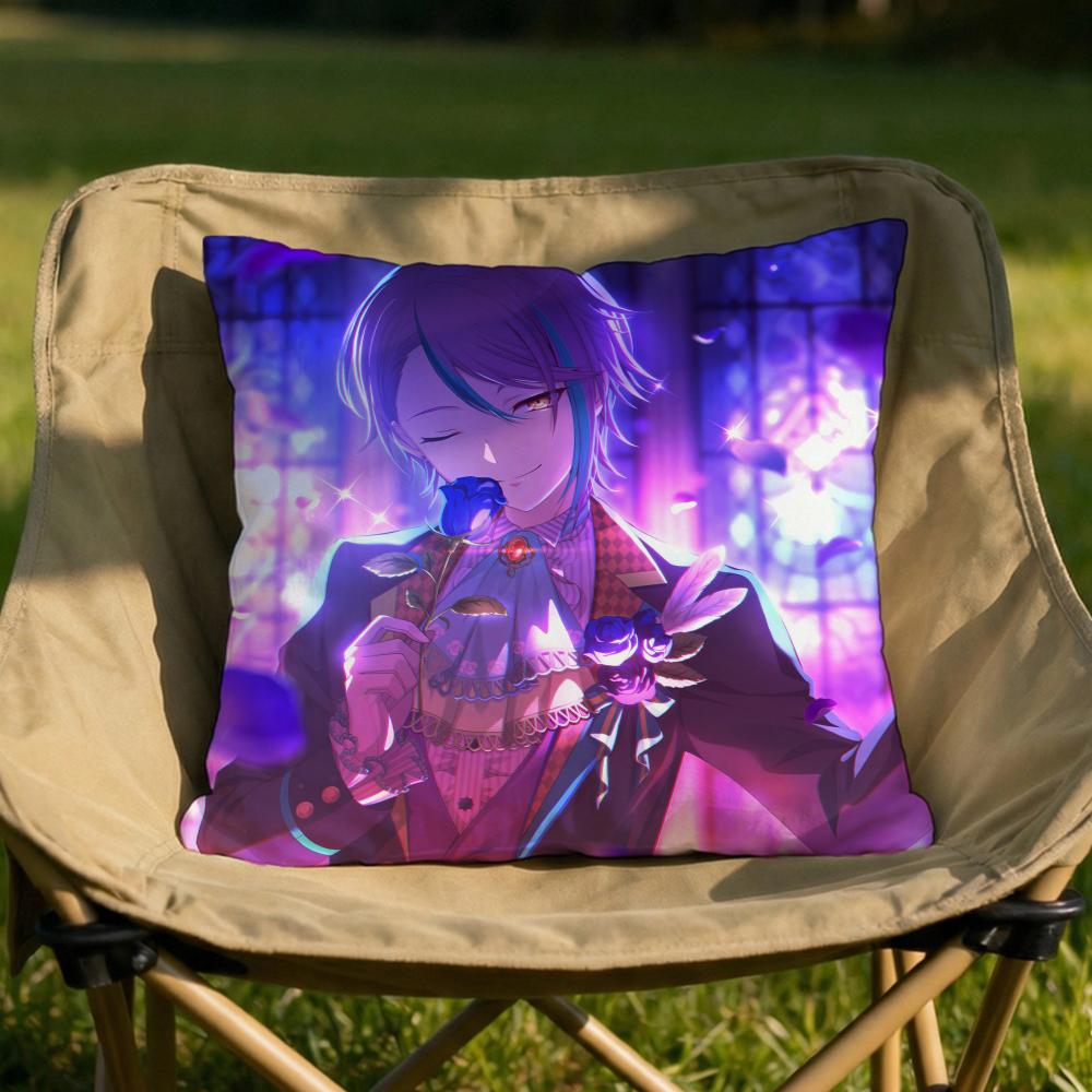 

KKamishiro Rui Cushion Cover Soft Reversible Durable Pillow Cover MultiScene Use for Home Car Daily Comfort 30X30cm