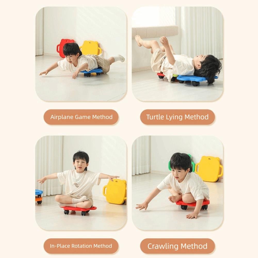 Wear-resistant Kids Balance Training Scooter Creativity Motor Skills Scooter  Kids Training