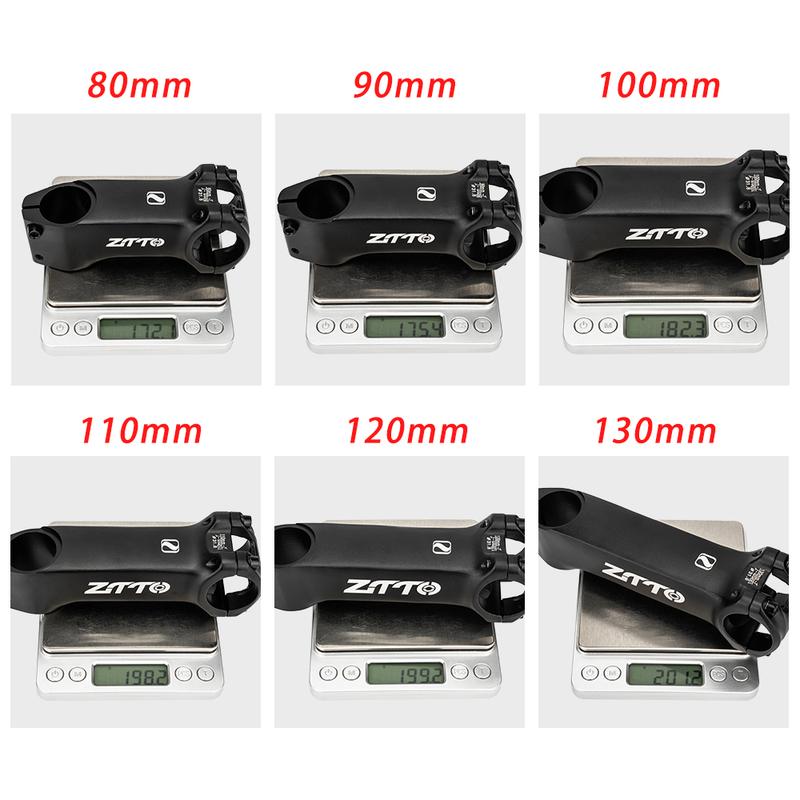 ZTTO 80/90/100/110/120/130MM Bicycle Internal Cable Routing Stem with Spacer 28.6mm-31.8mm Handlebar Bike Internal Wiring Stem