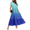 Women's Flowy Dresses Women's Summer Dresses Casual Short Sleeve Maxi Dresses Formal Maxi Dresses