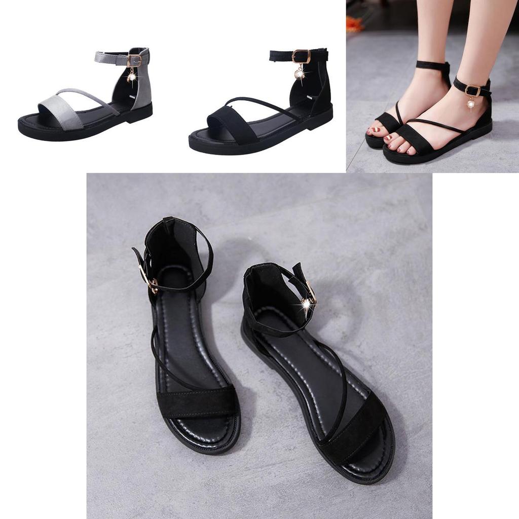 Elegant Women's Summer Sandals With Peep-toe And Low Heel For Stylish Comfort