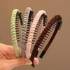 Korean Kids' Anti-slip Hair Tamer Headband with Teeth - Cute Flyaway Hair Accessory