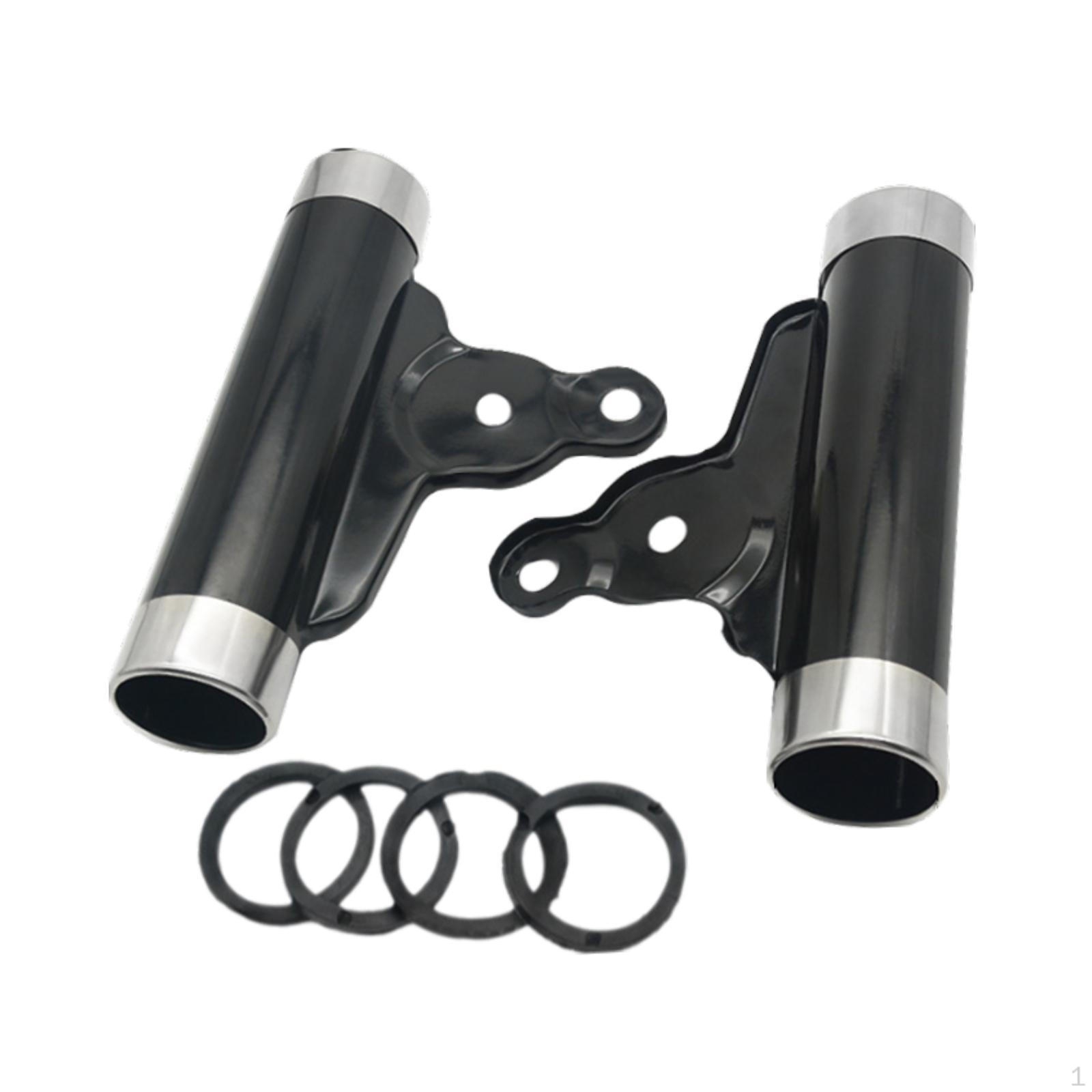 

Кронштейн для фары мотоцикла, крепление для фары, простая установка, ремонт, опора из нержавеющей стали Black 36mm