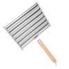 Abnehmbarer Holzgriff Wurstroller-Gestell Silbernes BBQ-Grillgestell Barbecue-Grillen