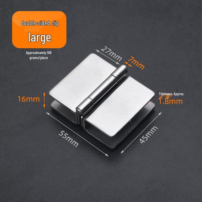 Frameless Swing Glass Door Hinge for Wine Cabinet