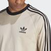 Adidas Originals Trefoil Striped Long Sleeve T-Shirt Men Tops Beige IM2086