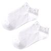 Women's Solid Color Faux Pearl Beading Breathable Cotton Low Cut Ankle Socks
