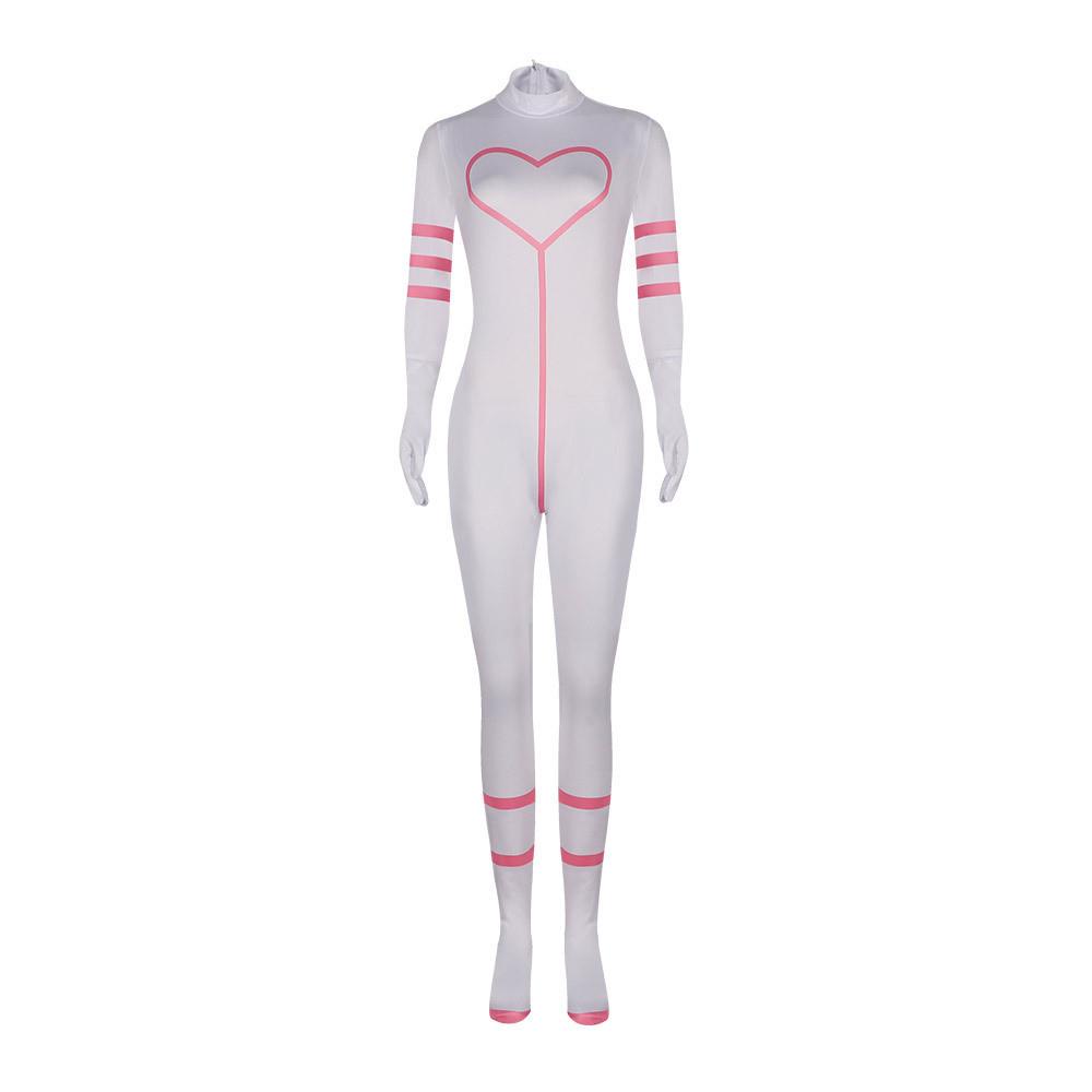 Hotel Dust Angel Cosplay Costume Jumpsuit Cartoon Halloween Party Fashion