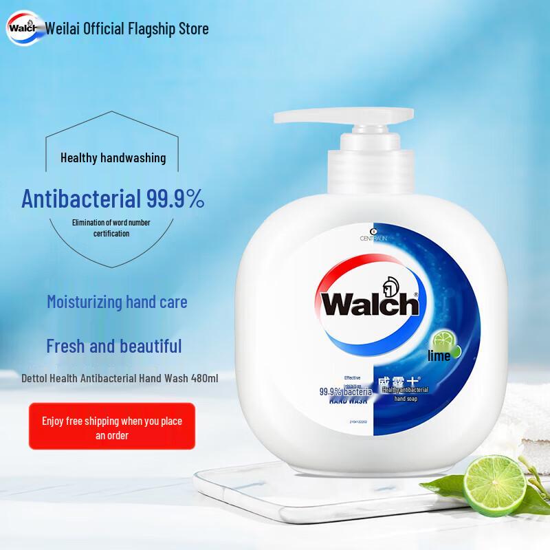 Walch Gentle Antibacterial Hand Wash 480ml Twin Pack