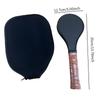 Carbon Fiber Pickleball Sweet Spot Paddle with Nonslip Grip Mini Paddle Head