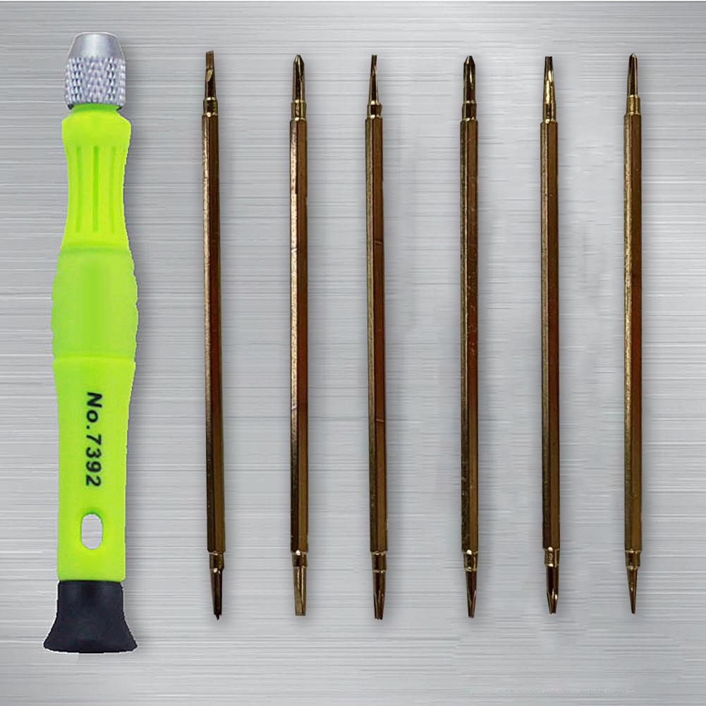 6 in 1 Multifunction Precision Screwdriver Kit Combined Screwdriver Set Hand Tool Set for Phone Electronics Repair Tool