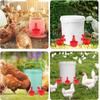 1PC Automatic Chicken Water Cup Waterer Bowl Kit Drinking Water Feeder for Chicks Duck Goose  Quail