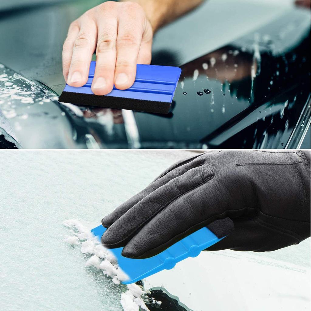 DanYun Car Wrapping Film Application Tool Set Car Film Scraper Sticker Application Aid Tool Universal Varnish Squeegee Vinyl Wrap