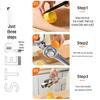 Lemon & Orange Hand-Press Juicer - Stainless Steel Manual Squeezer