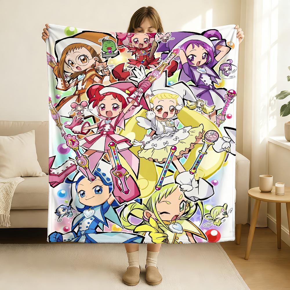 Anime Magical DoReMi Blanket Soft and Skin Friendly For Couch Bed Napping Bedspread All Seasons Comforter