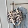 Sac de loisirs pour femmes classique à imprimé léopard de grande capacité avec plusieurs poches Nouveau sac cabas léger pour les déplacements