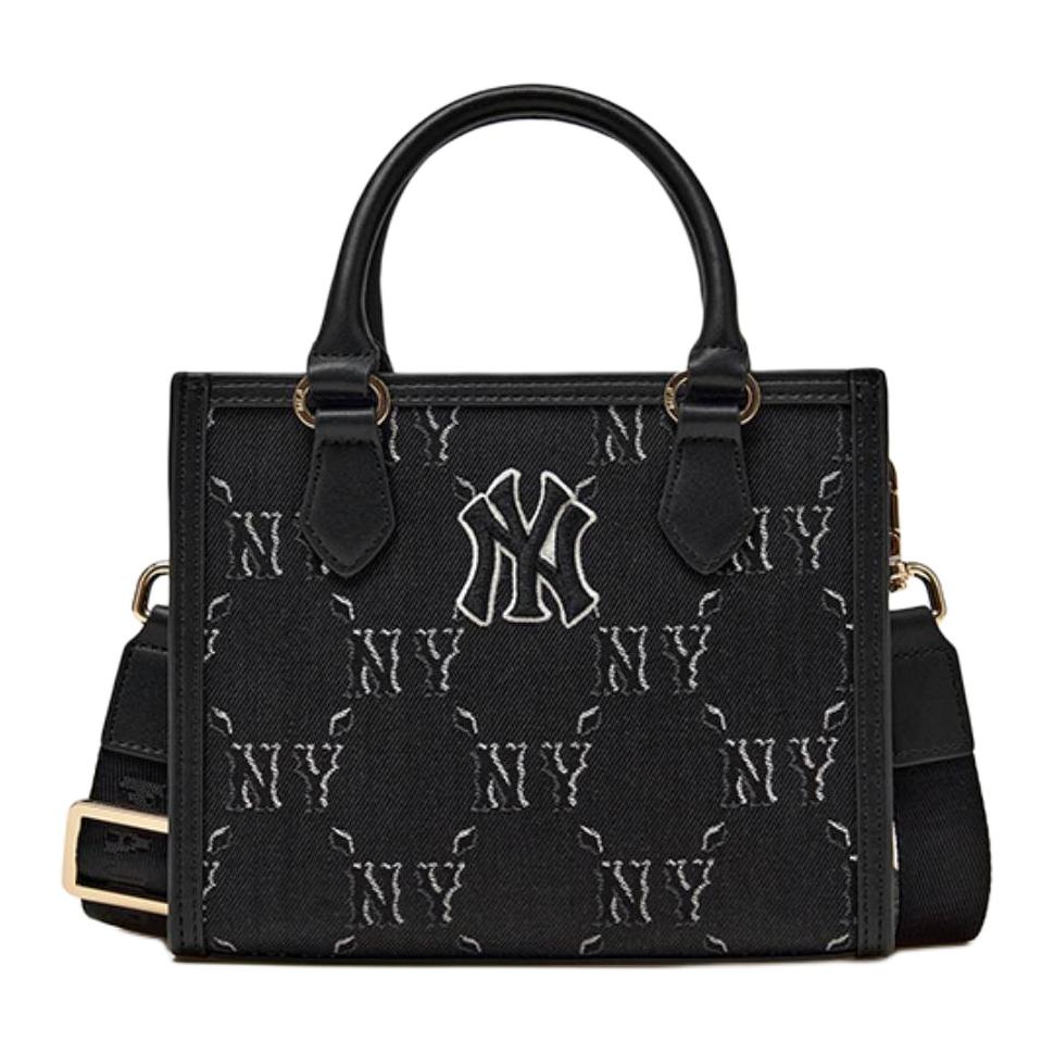 

MLB New York Yankees 25FW Full Mark Old Flower Synthetic Material Mini Shoulder Crossbody Handbag Women handbags Black 7ACRMDG5N-50BKS Basic Set (Bag)