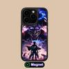 AOT Eren Yeager Matte Surface Magsafe Mobile Phone Case for iPhone 17 16 15 14 13 12 11 Air Pro Max Plus Colorful Cover