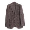 TOMORROWLAND [FERLA] Brown Silk-Wool Blend Herringbone Jacket Coat 50 BrownUsed