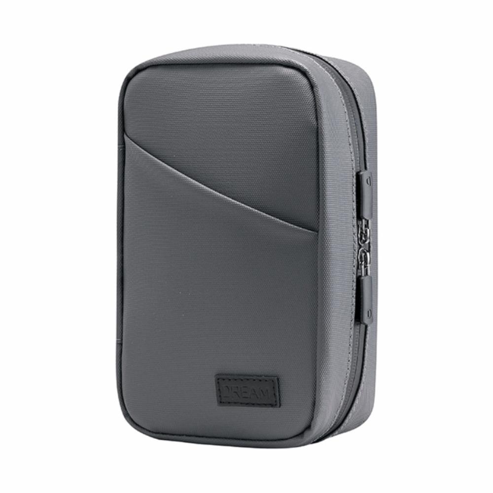 PU Digital Product Storage Bag Multi-Function Pouch Electronic Gadget Bag  Outdoor Travel