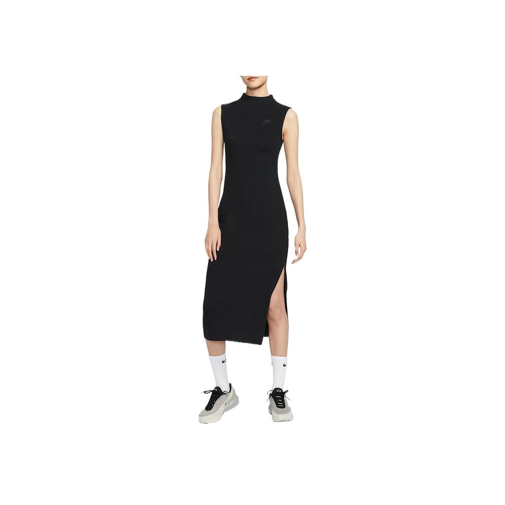Nike Sportswear Tech Fleece Sleeveless Dress Women Dresses Black HJ1386-010