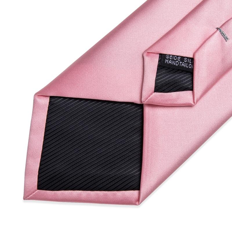 Men's Tie Formal Party Blue Boutonniere Silk Tie Handkerchief Cufflinks Tie Set for Wedding Accessories