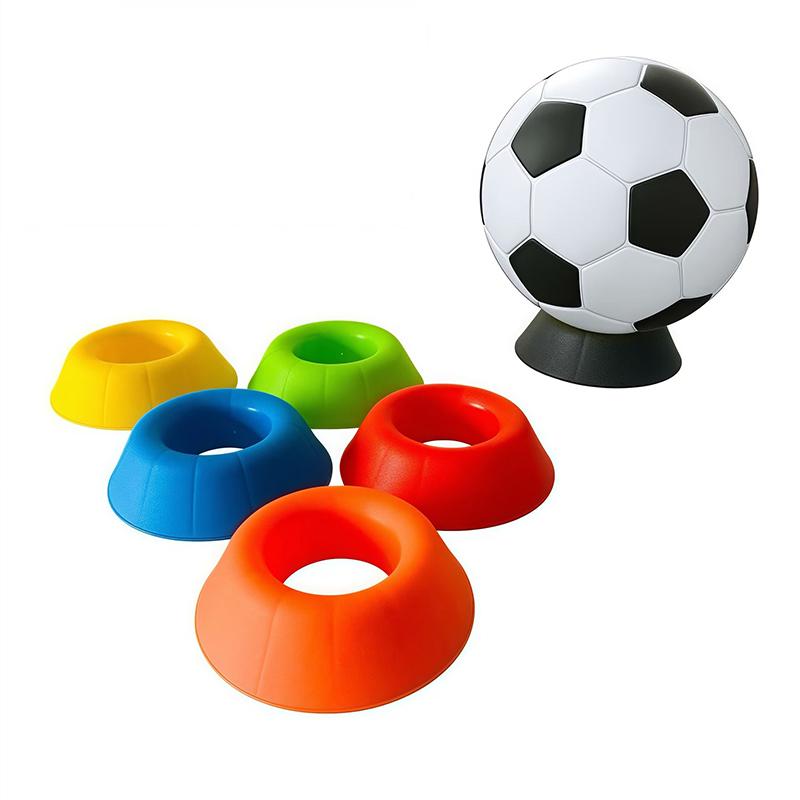 1/5Pcs Heavy Duty Plastic Sphere Display Rack Versatile Ball Holder For Basketball Football Volleyball Bowling Soccer Sports