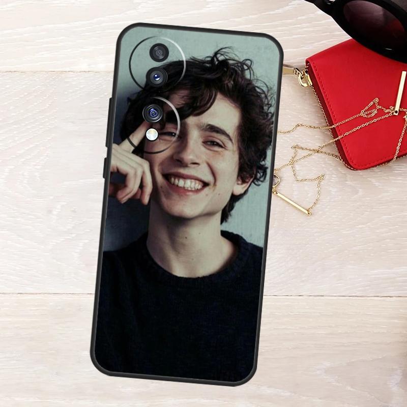 Timothee Chalamet Actor Case For Honor 200 400 Pro 50 70 90 Lite X9a X9b X9c X9d X8a X8b X8c Magic 5 6 7 8 Pro Cover
