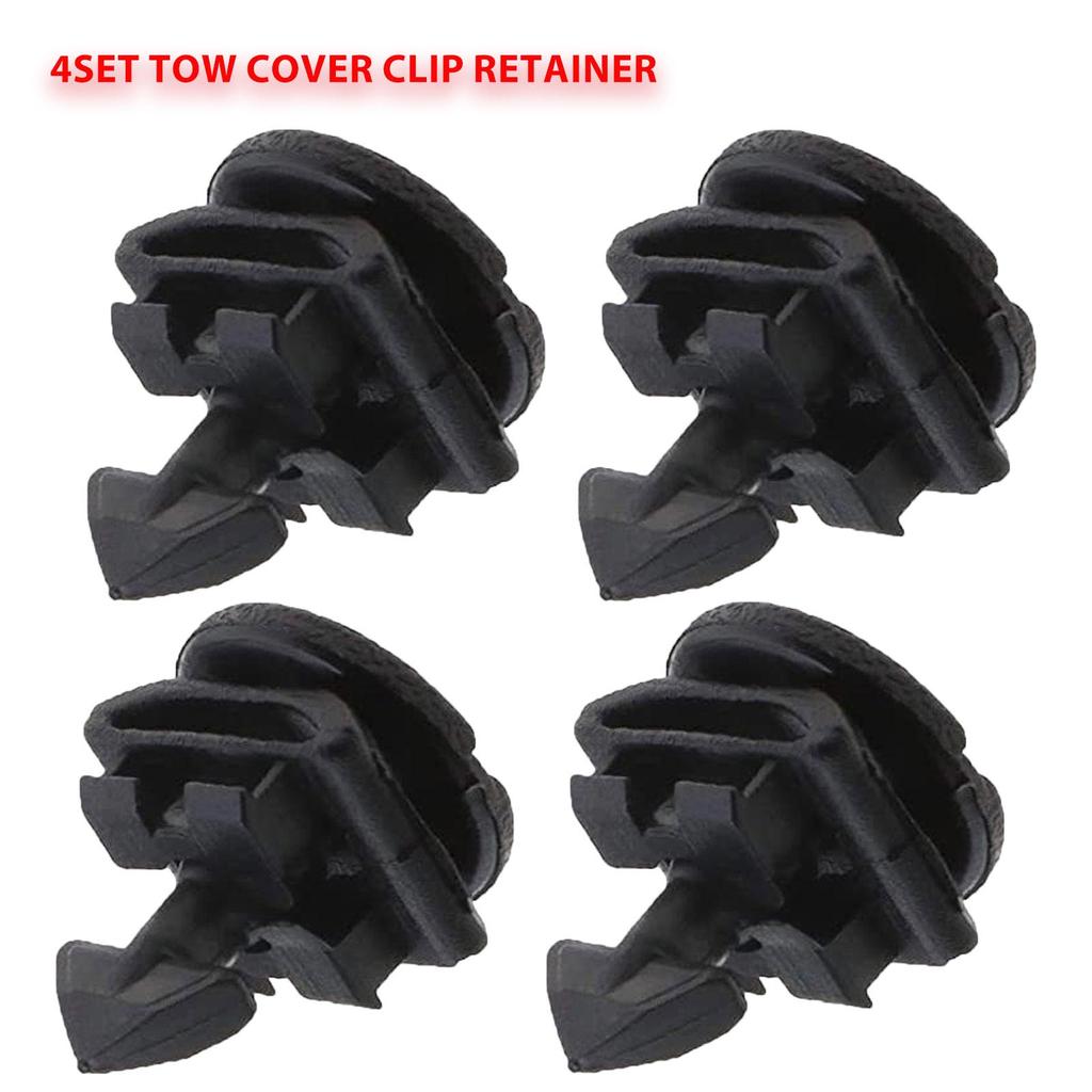 8pc Rear Bumper Turn Lock Twist Clips Tow Eye Cover For Land Range Rover sport Discovery Sport 3 4 LR2 LR3 LR4 Freelander 2