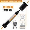 Trailer Hitch Lock 5/8 Inch Carbon Steel Towing Hitch Receiver Lock Anti-Theft Waterproof Hitch Receiver Pin Lock Fits 2"