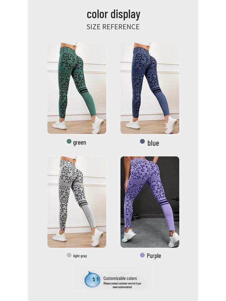 European & American High Waist Seamless Knit Yoga Pants – Hip Lift & Tummy Control Sportswear for Running & Training