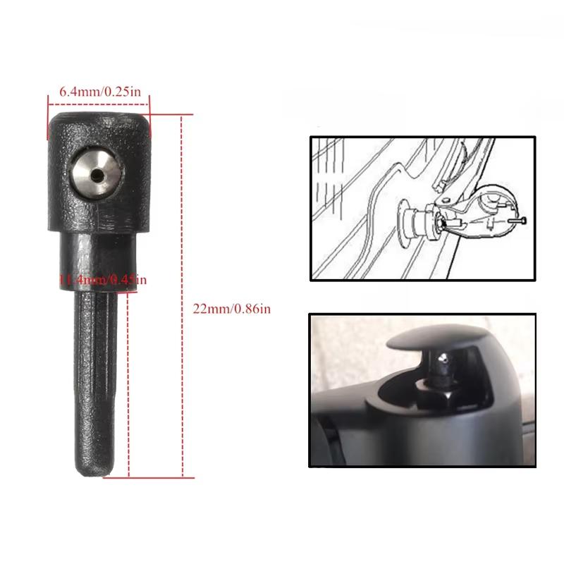1/2/6 Stück Spritzdüse Heckscheibenwischer Heckscheibenwaschanlage 3B9955985A Für T5 Golf Mk4 Mk5 Mk6 94-09