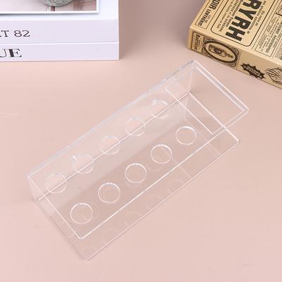 1 Pieza Soporte para Rotuladores Acrílico con 10 Ranuras - Estante de Almacenamiento para Pizarra Blanca Montado en Pared Diseño Clásico Soporte para Bolígrafos Adecuado para Oficina