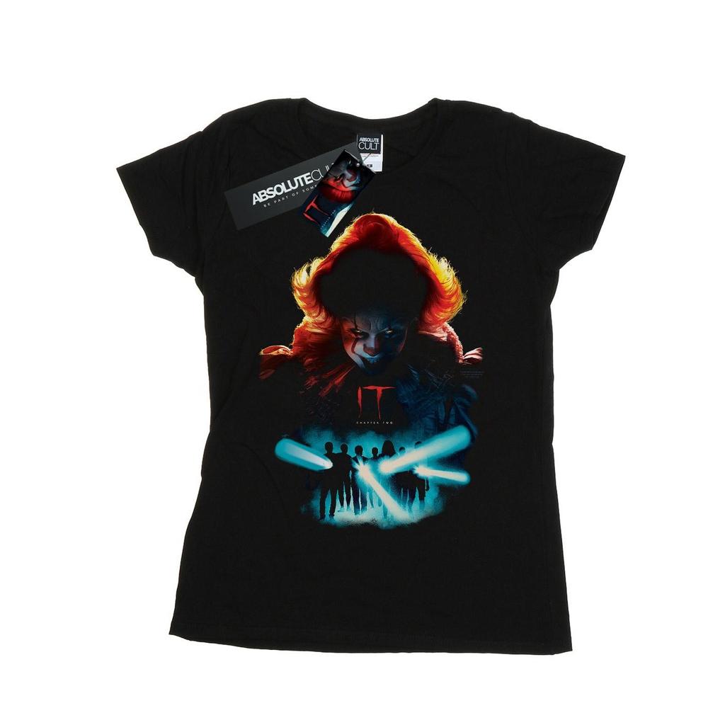 It Chapter 2 Womens/Ladies Poster Flashlights Cotton T-Shirt