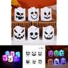 Multicolor Ghost Led Candle Lamp For Halloween Party Decorations And Atmosphere