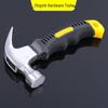 Mini Claw Hammer with Plastic-Coated Handle for Woodworking and Nail Pulling