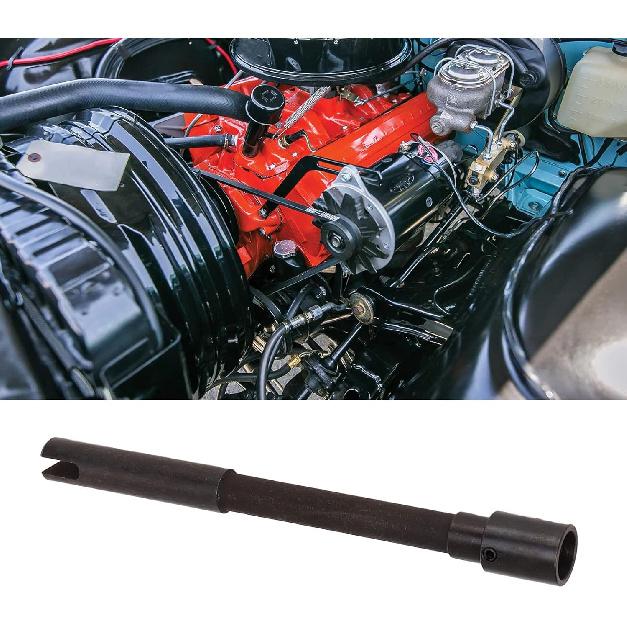 Oil Pump Drive Shaft, Oil Pumps Accessory High Strength Rugged Steel for SBC 283 302 327 350 5.7L