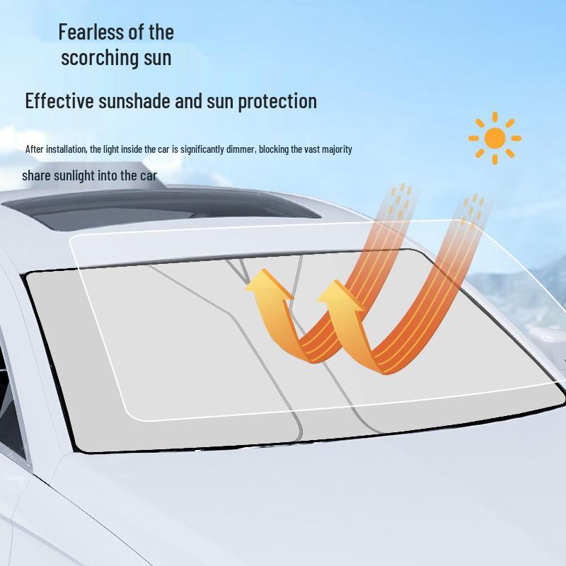 Universal Car Sunshade: Thickened Windshield & Window Heat Insulation Cover