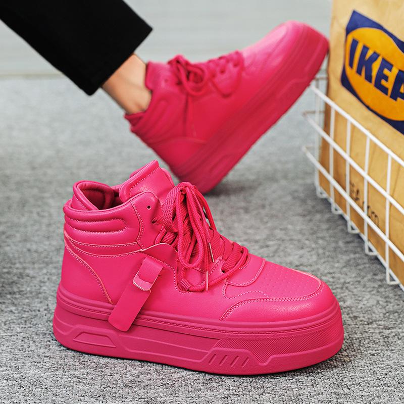 Schuhe neu 22 Plateau-Erhöhungsschuhe Herbst Freizeitschuhe atmungsaktiv