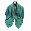 Summer Solid Color Tencel Cotton Ginkgo Biloba Scarf Women'S Beach Sunscreen Yarn Shawl Versatile Silk Scarf Women