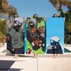N-Naruto-S Kakashi-S Cool Towel Sports Quick Dry Travel Camping Gear Sandproof Soft Light Large Beach Towel