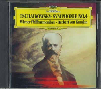 CD TSCHAIKOWSKY, WIENER PHILHARMONIKER - Symphony No. 4 UCCG9944 DEUTSCHE GRAMMO Japan Obi Classical Used