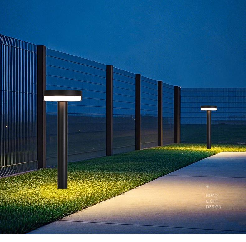 Moon Shadow Solar Lawn Lamp: Waterproof Outdoor Garden Courtyard Light