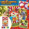 Carnival Games, Sandbag Flag With Hollow Design, Banner Party Decoration Atmosphere