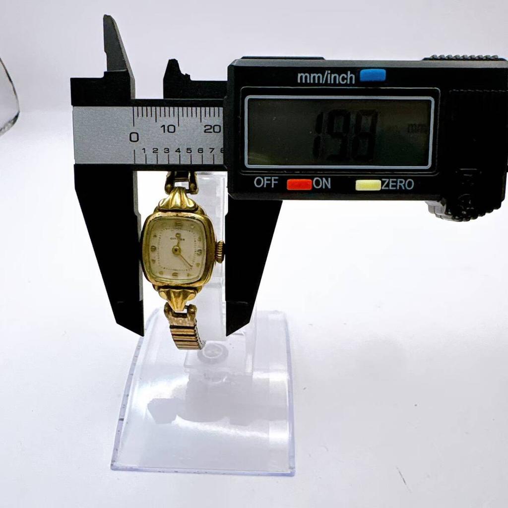 CITIZEN Antique 14K Gold Plated Condition Watch, (14KGF)
